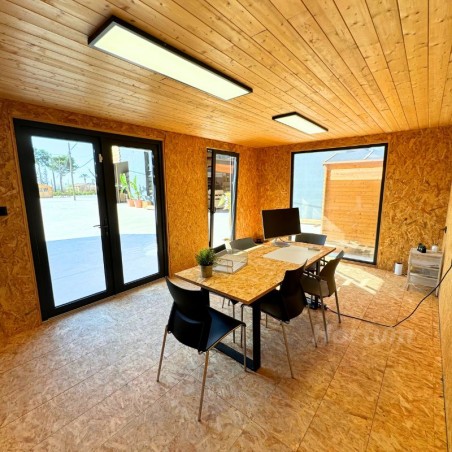 Studio de jardin en bois Como 19 m²